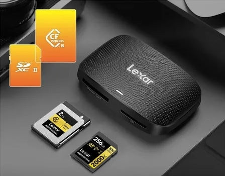 Lector de memoria Lexar Professional RW520 CFexpress Tipo B y SD