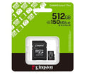 Memoria MicroSD Kingston Canvas Select Plus 512B Clase 10