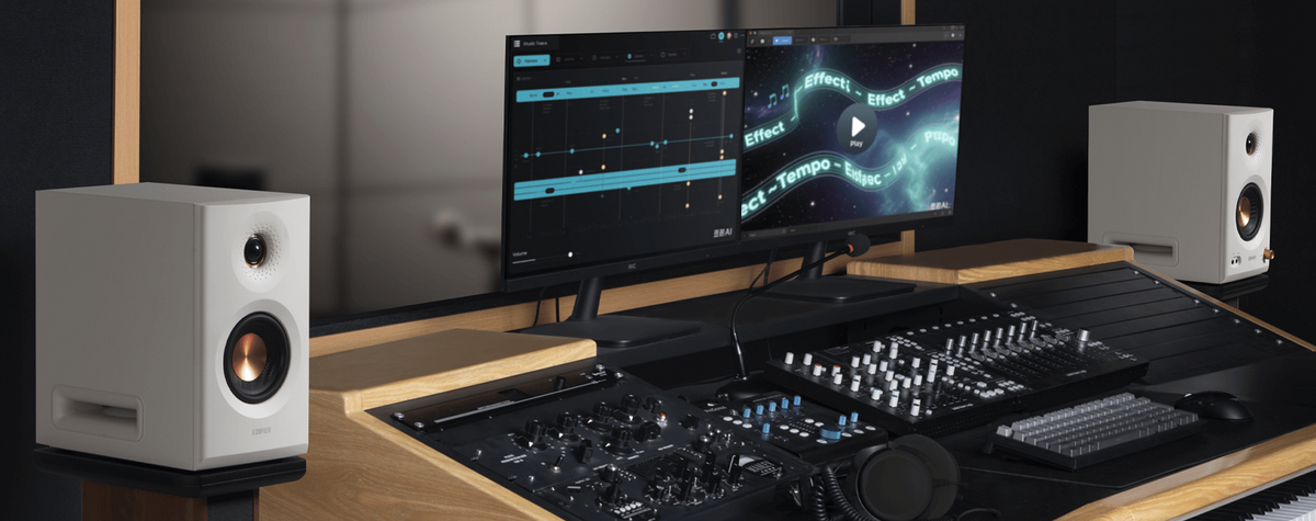 Parlantes Edifier MR5 Estudio Bluetooth 110W Negro