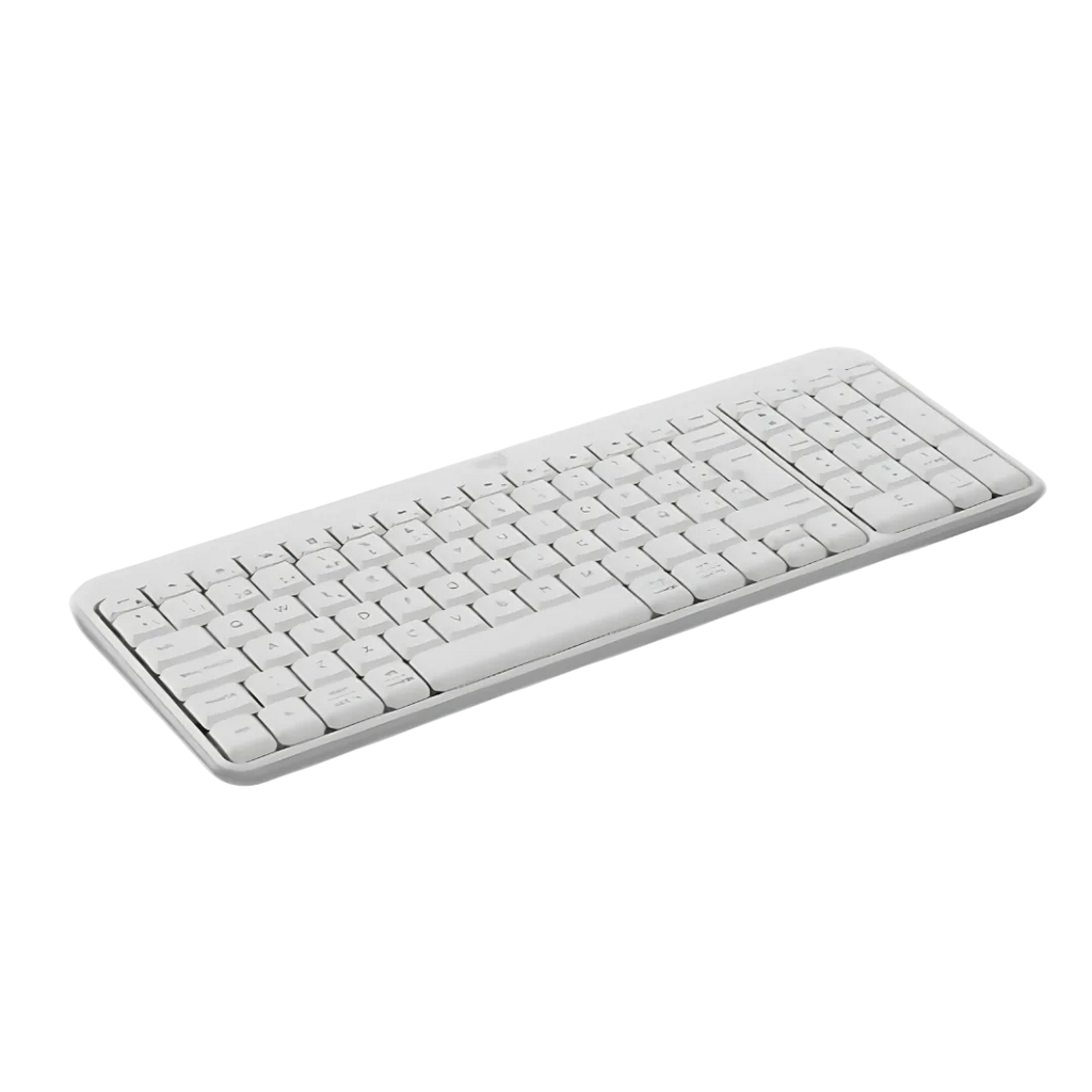 Teclado Logitech K250 Inalámbrico Bluetooth Blanco