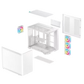Gabinete DeepCool CG530U 4F Blanco