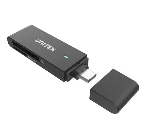 Lector de memoria Unitek Y-9328 Triple Slot USB-C 3.0