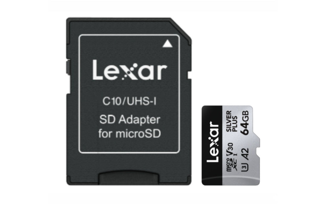 Memoria microSDXC Lexar Professional 64GB Silver Plus
