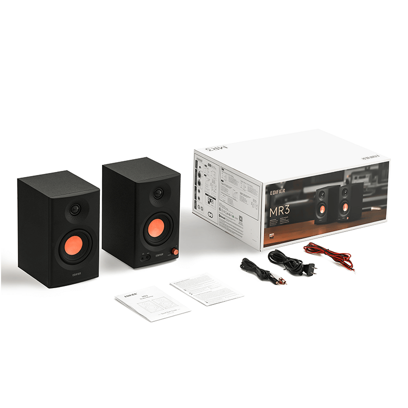 Parlantes Edifier MR3 Estudio Bluetooth 36W Negro