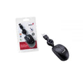 Mini Mouse Genius Retráctil USB Negro