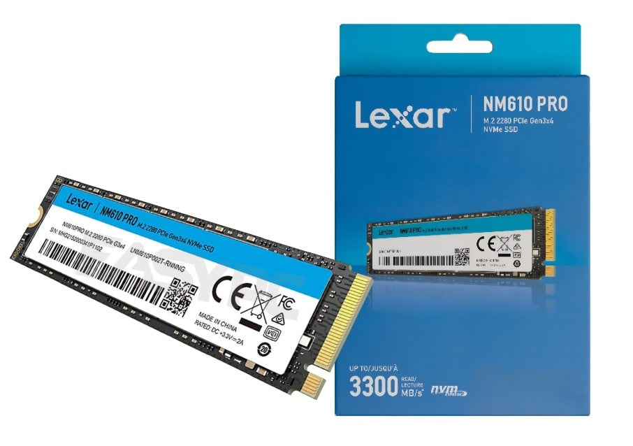Disco SSD Lexar NM610PRO 1TB NVMe PCIe Gen3x4 M.2 2280