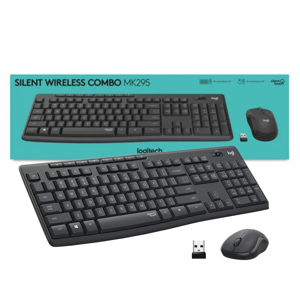 Combo Teclado y Mouse Logitech MK295 Inalámbrico