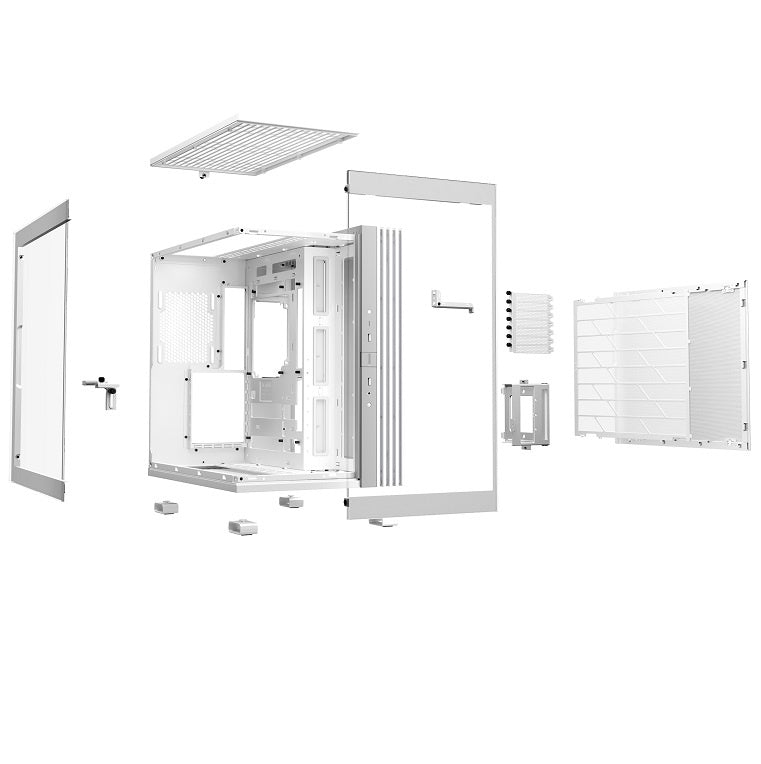 Gabinete be quiet! Light Base 600 DX ATX ARGB Blanco