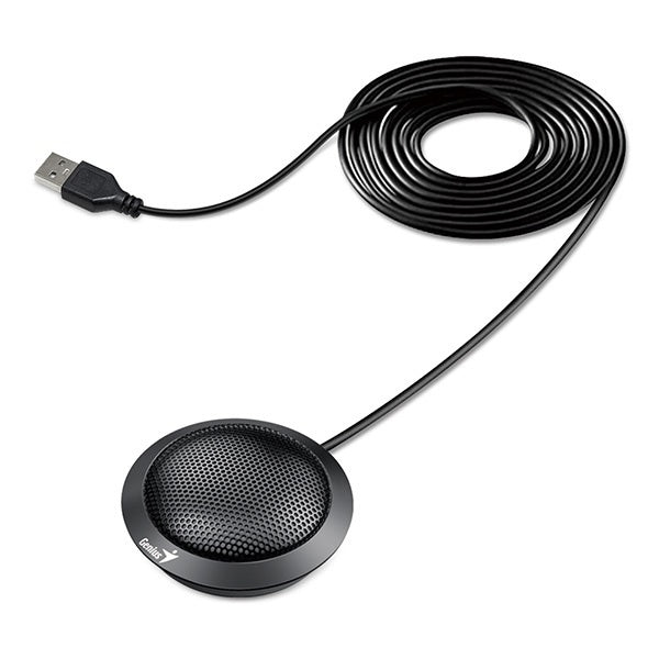 Micrófono Genius MIC-100U USB Omnidireccional Negro