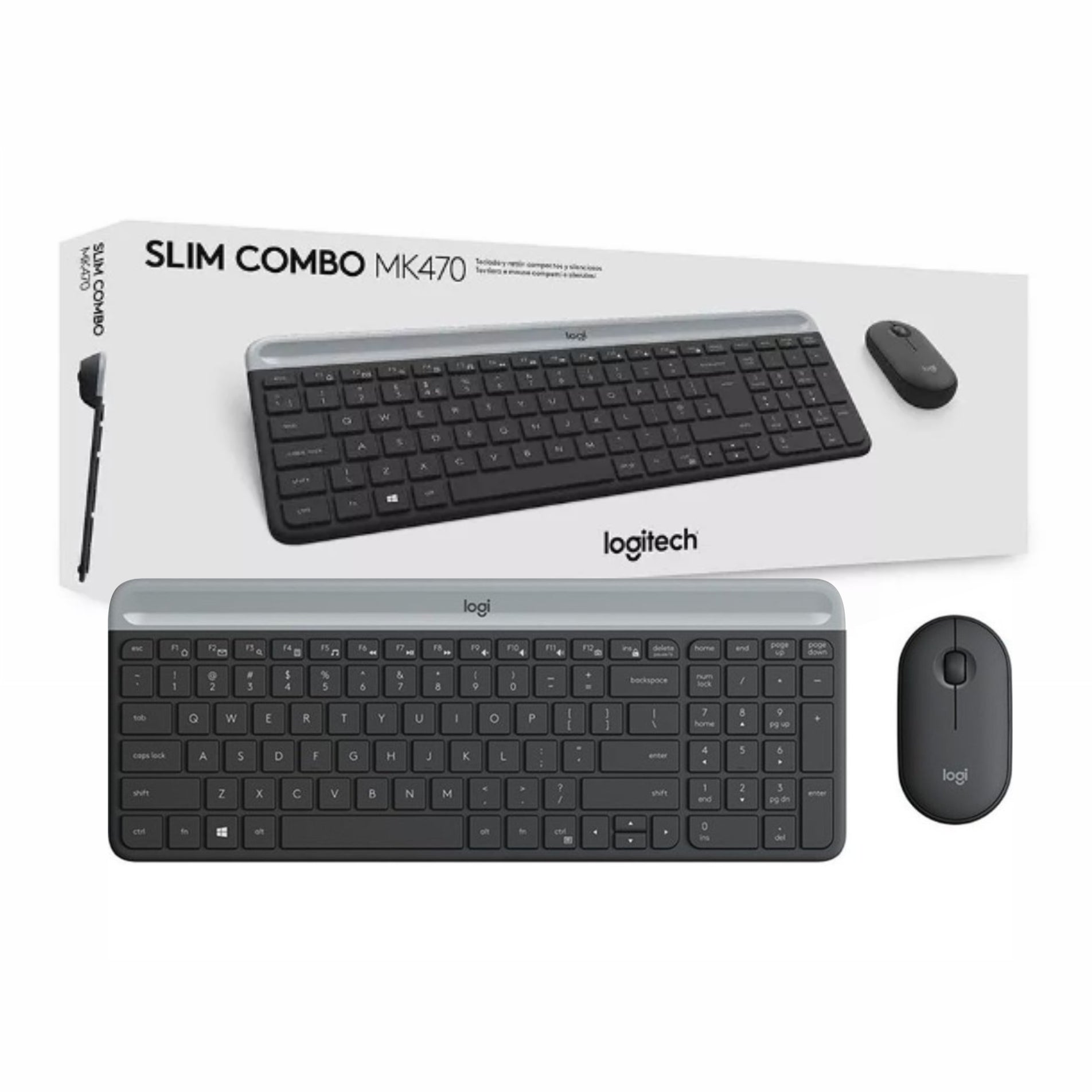Combo Teclado y Mouse Logitech MK470 Inalámbrico
