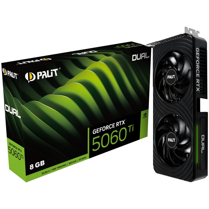 Tarjeta de Video Palit RTX 5060Ti Dual 8GB GDDR7