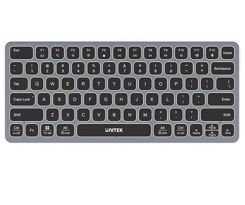 Teclado con HUB USB-C Unitek 9 en 1 PD 100W HDMI 4K