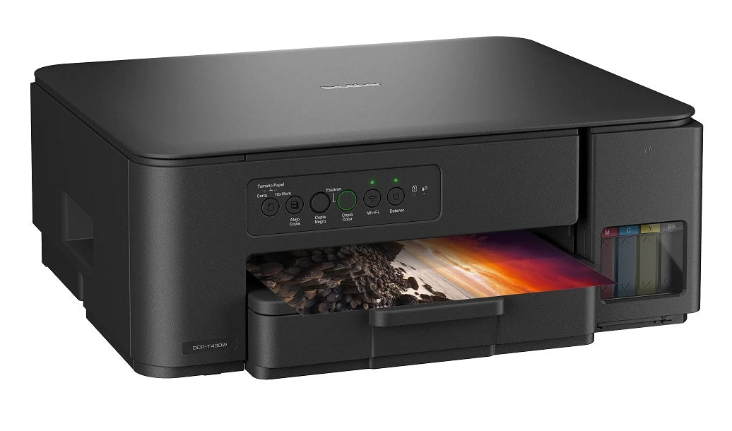Impresora Multifunción Brother DCP-T430W Sistema Continuo Wi-Fi