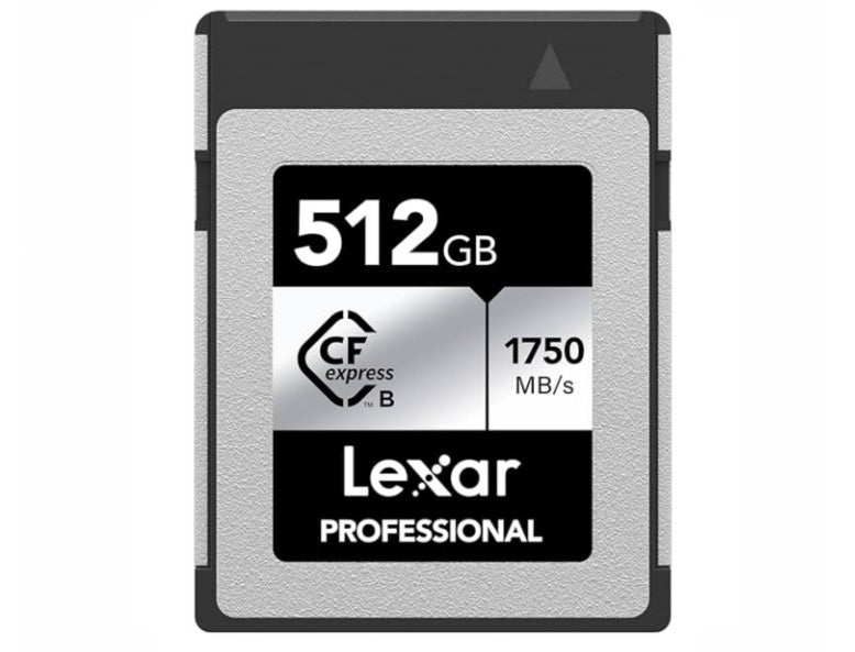 Memoria CFexpress Lexar Pro 512GB Tipo B Silver 1750 MB/s