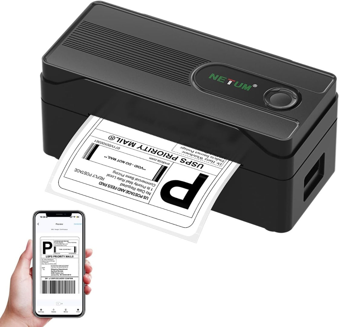 Impresora Térmica de etiquetas Netum M90 Bluetooth