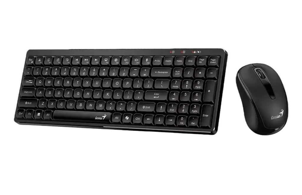 Combo Teclado y Mouse Inalámbricos Genius LuxeMate Q8100