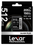 Memoria SDXC Lexar Silver Plus 512GB UHS-I U3 V30