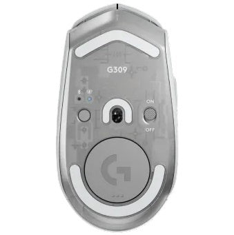 Mouse Logitech G309 LIGHTSPEED Bluetooth Blanco