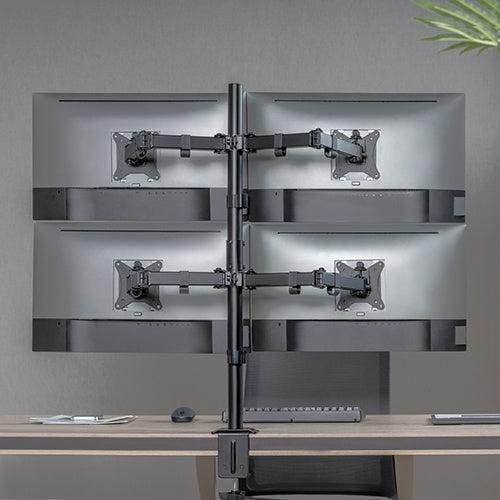 Soporte Monitor LDT66-C048 Cuádruple Articulado hasta 32"