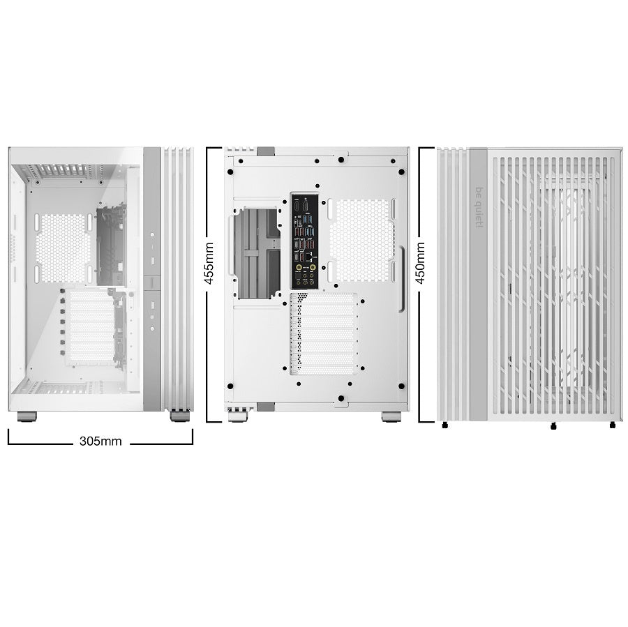 Gabinete be quiet! Light Base 600 DX ATX ARGB Blanco