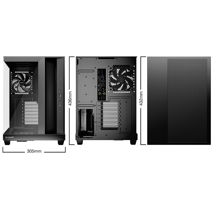 Gabinete be quiet! Light Base 500 ATX Negro