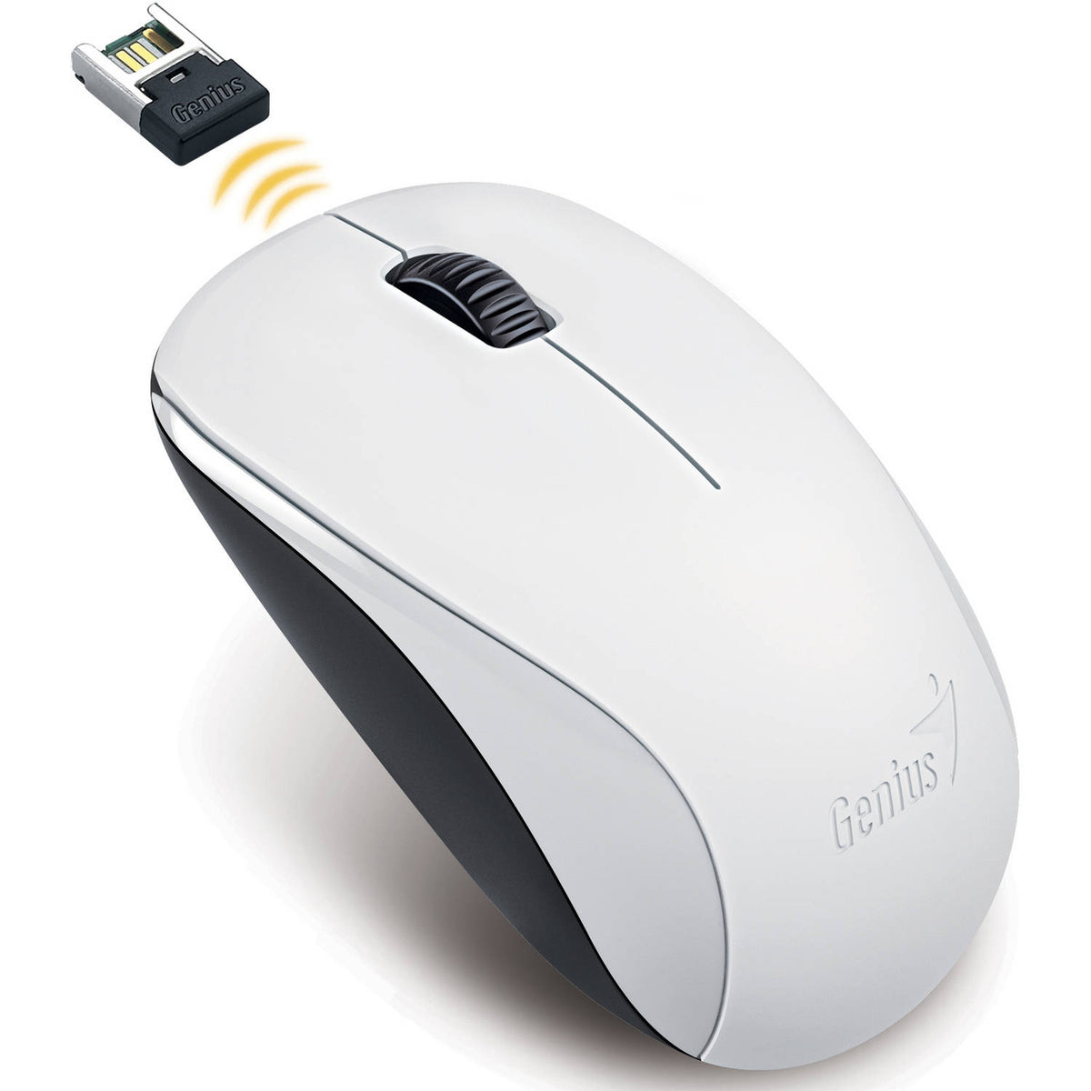 Mouse Genius NX-7000 Inalámbrico Óptico Blanco
