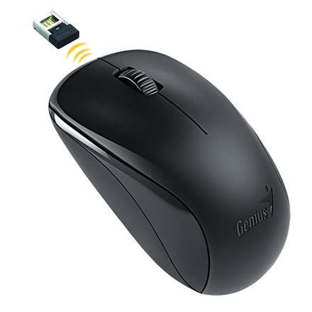 Mouse Genius NX-7000 Inalámbrico Óptico Negro