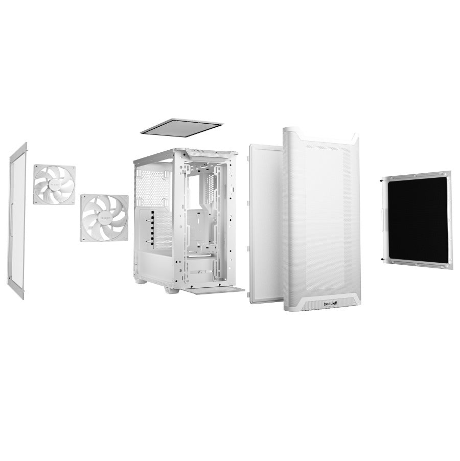 Gabinete be quiet! Pure Base 501 Airflow Window ATX Blanco