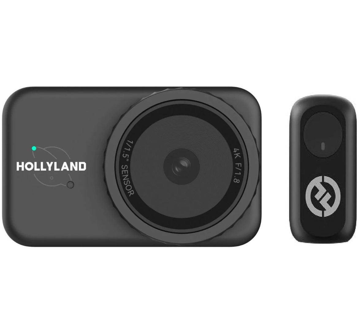 Cámara Web Hollyland Lyra 4K con micrófono Lark A1