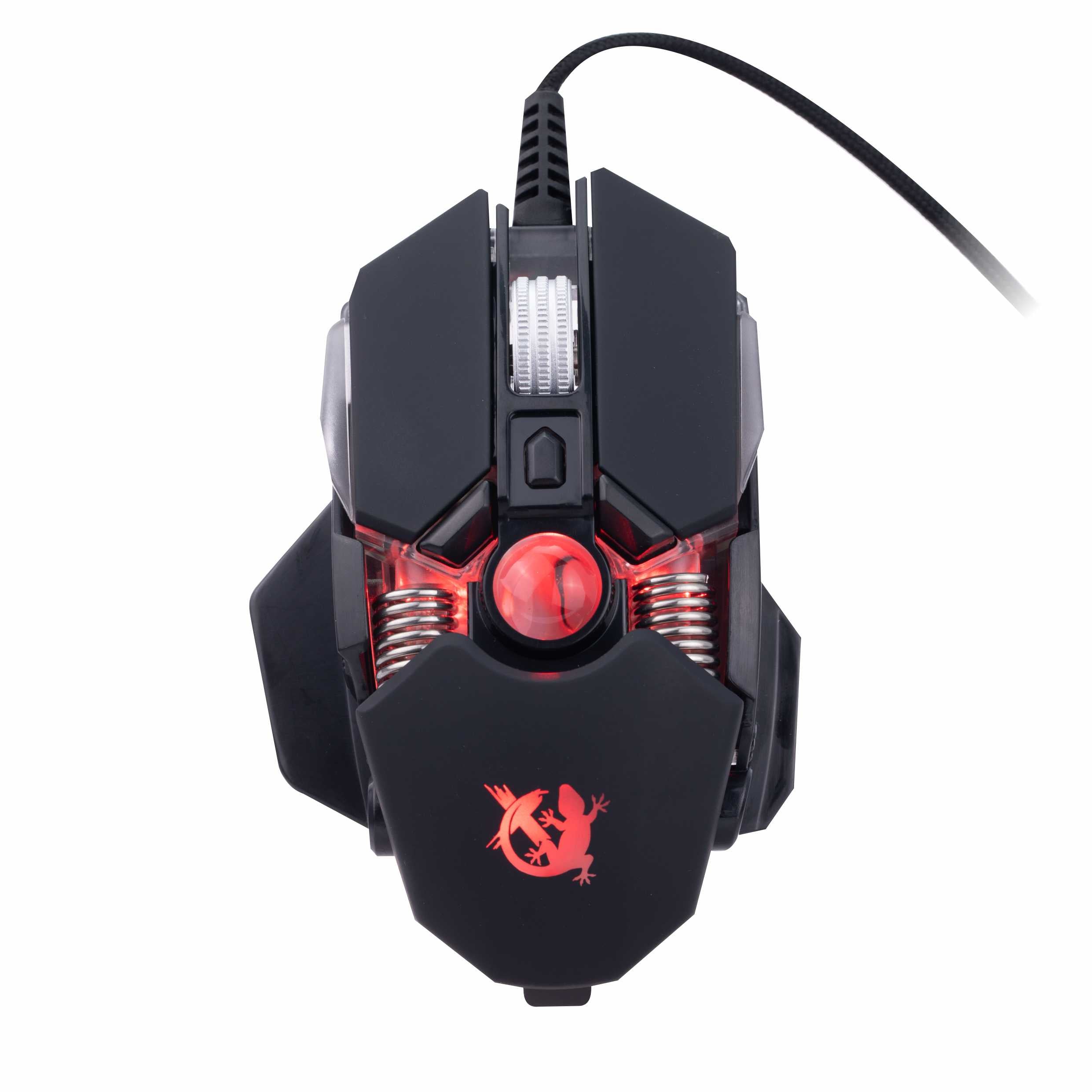 Mouse X-Lizzard Gamer RGB USB 4800 DPI