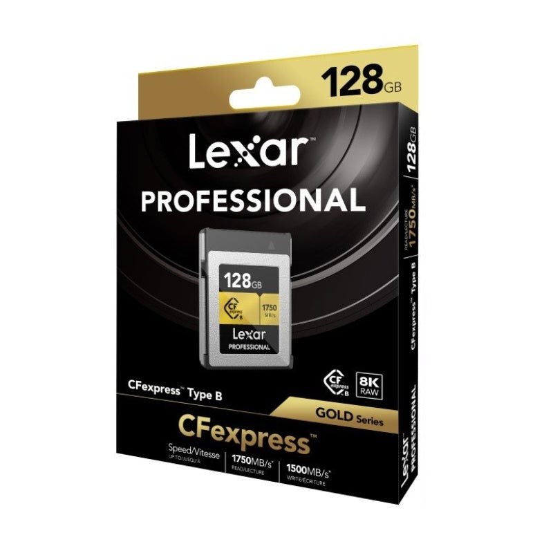 Memoria CFexpress Lexar Pro 128GB Tipo B Gold
