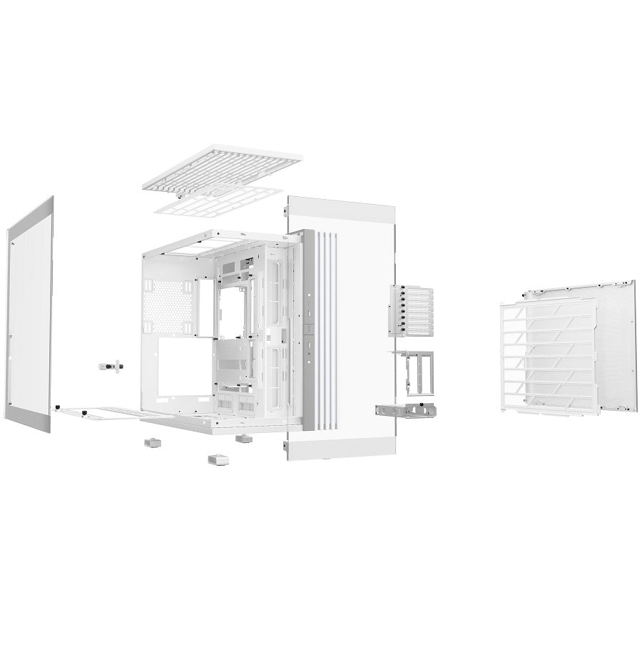 Gabinete be quiet! Light Base 900 DX ATX ARGB Blanco
