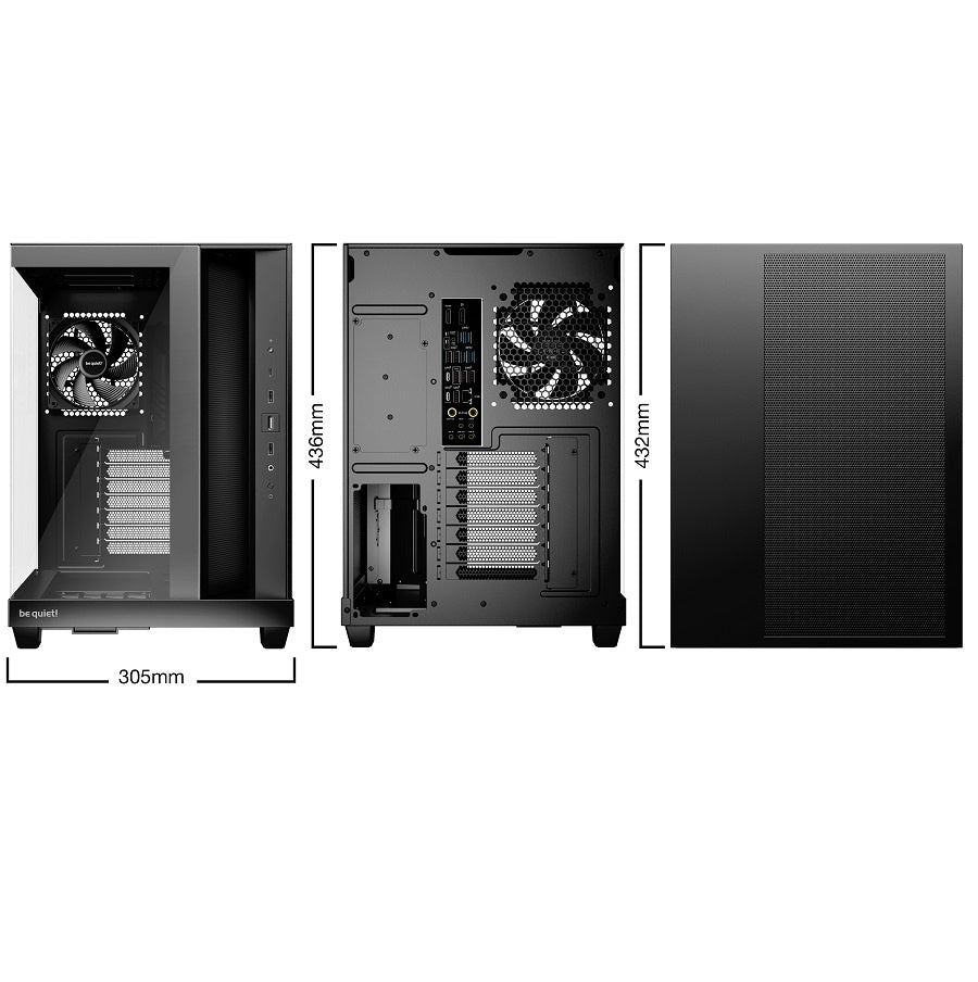 Gabinete be quiet! Light Base 500 LX ATX Negro