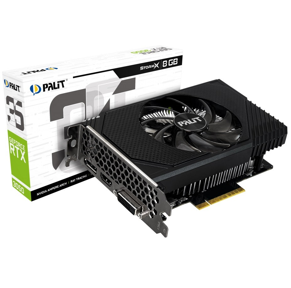 Tarjeta de Video Palit RTX 3050 StormX 6GB GDDR6