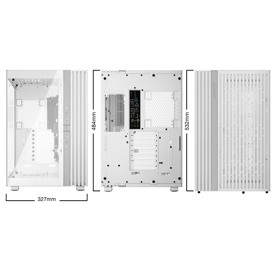 Gabinete be quiet! Light Base 900 DX ATX ARGB Blanco