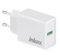 Cargador Inkax Y06-EU USB-A 2.1A Blanco