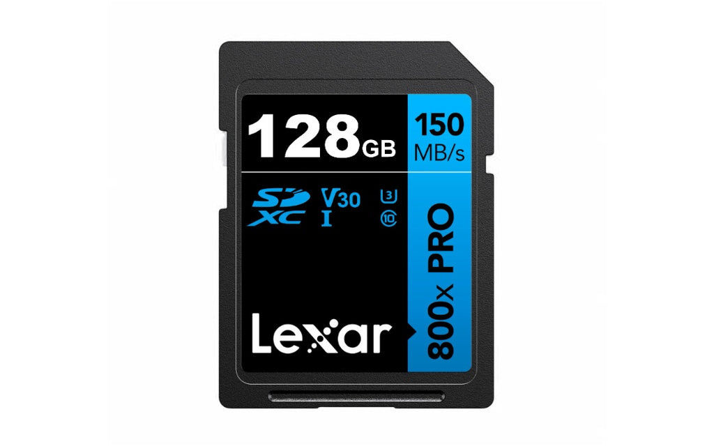 Memoria SDXC Lexar 800X Pro 128GB 150MB/s Blue Series
