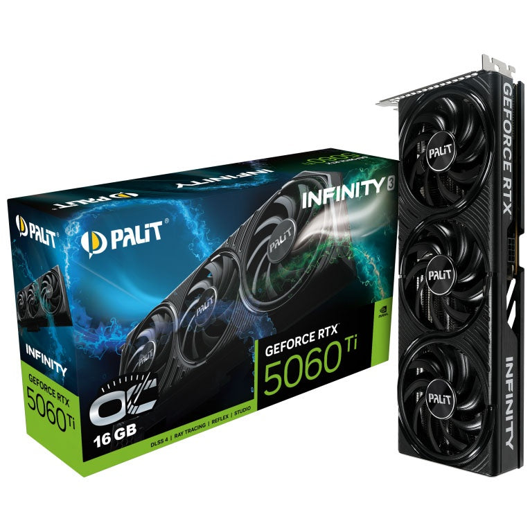 Tarjeta Video Palit RTX 5060Ti Infinity 3 OC 16GB