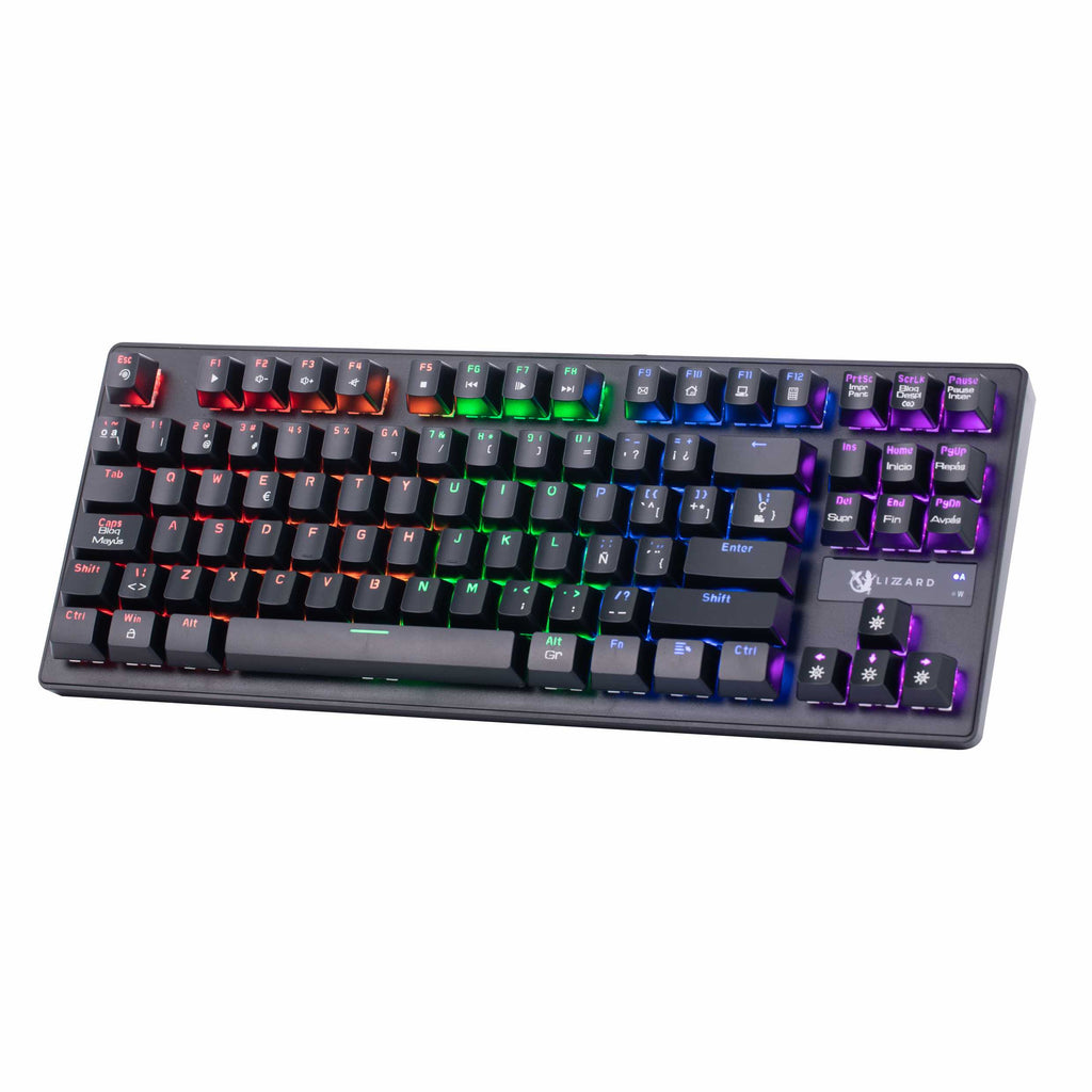 Teclado Gamer Mecánico X Lizzard XZZ-TE-03 RGB Español