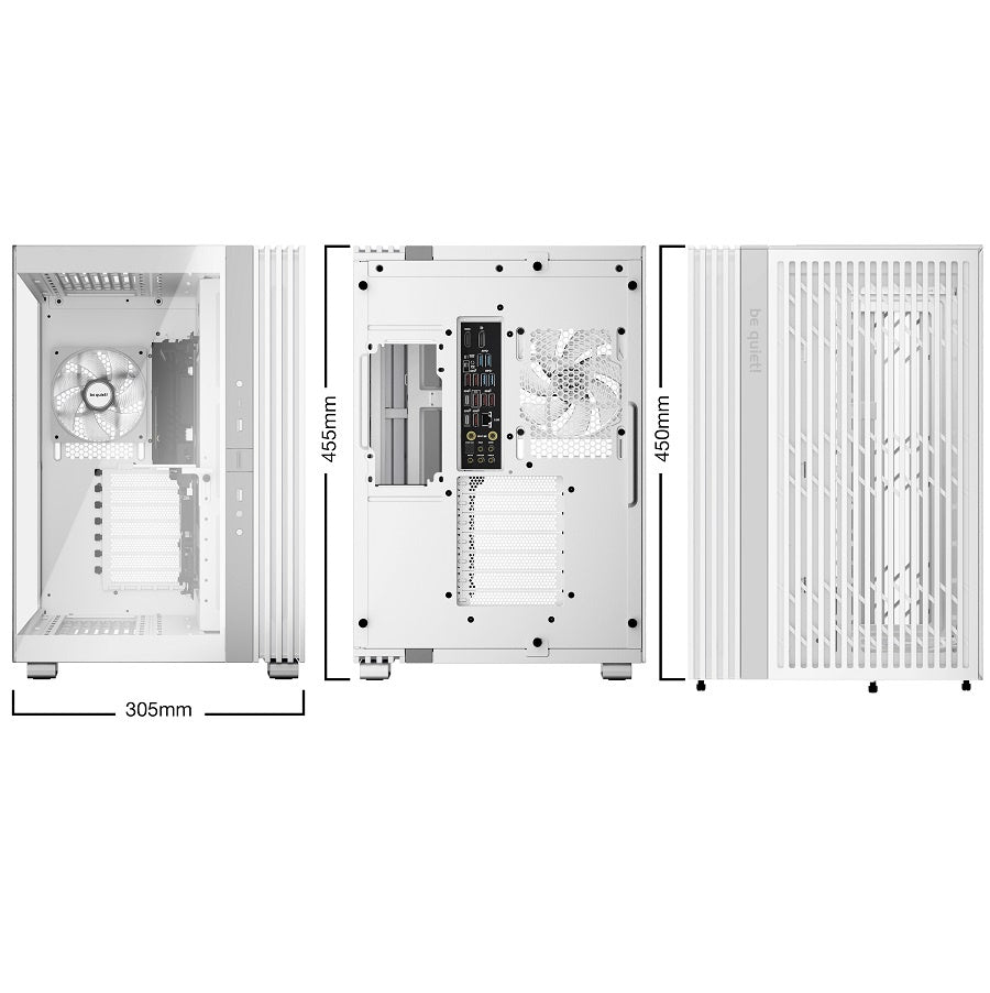 Gabinete be quiet! Light Base 600 LX ATX ARGB Blanco