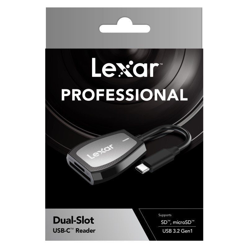 Lector de Memorias Lexar RW470 USB-C 3.2 Dual-Slot