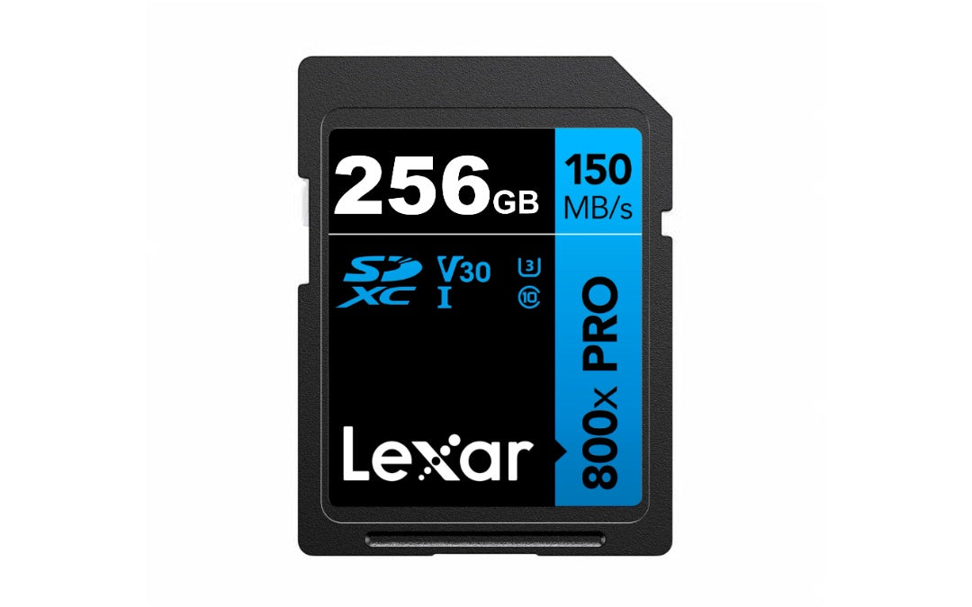 Memoria SDXC Lexar 800X Pro Blue Series 256GB 150 MB/s