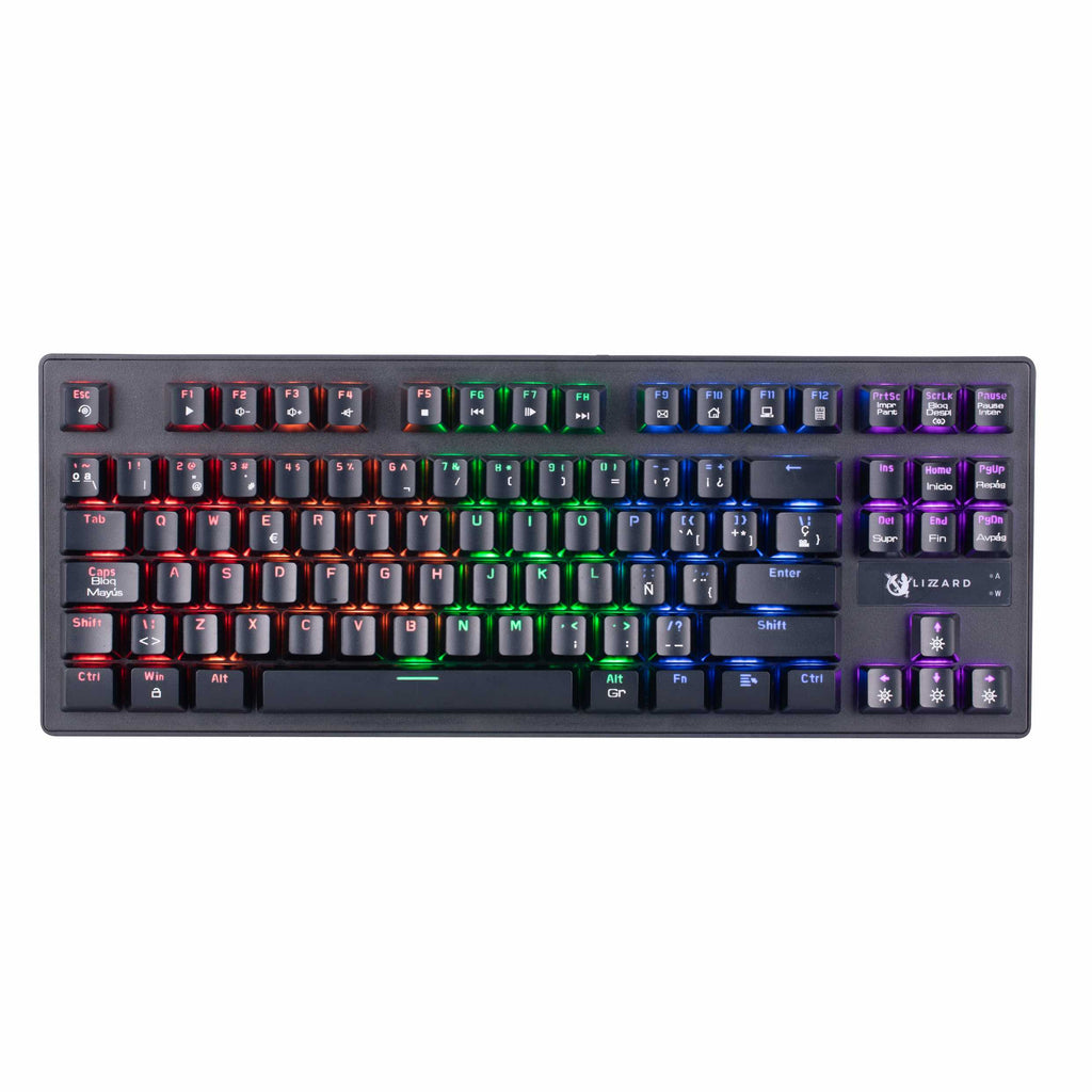 Teclado Gamer Mecánico X Lizzard XZZ-TE-03 RGB Español