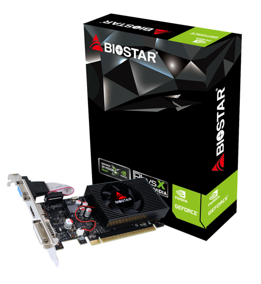 Tarjeta de Video BioStar GT730 4GB GDDR3 PCI-E 2.0 x16
