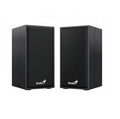 Parlantes Genius 2.0 SP-HF180 6W USB Negro