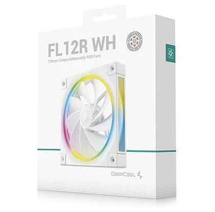 Fan Deepcool FL12R ARGB blanco