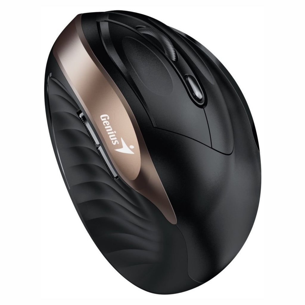 Mouse Genius Ergo 8250S Inalámbrico 2.4GHz Vertical Dorado