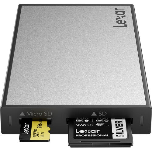 Lector de Memoria Lexar WF710 UHS-II Dual SD/microSD USB 3.2 Gen 2