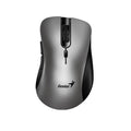 Mouse Genius Ergo 8100S AI Inalámbrico plateado