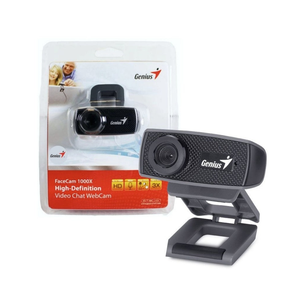 Webcam Genius Facecam 1000X HD con Micrófono